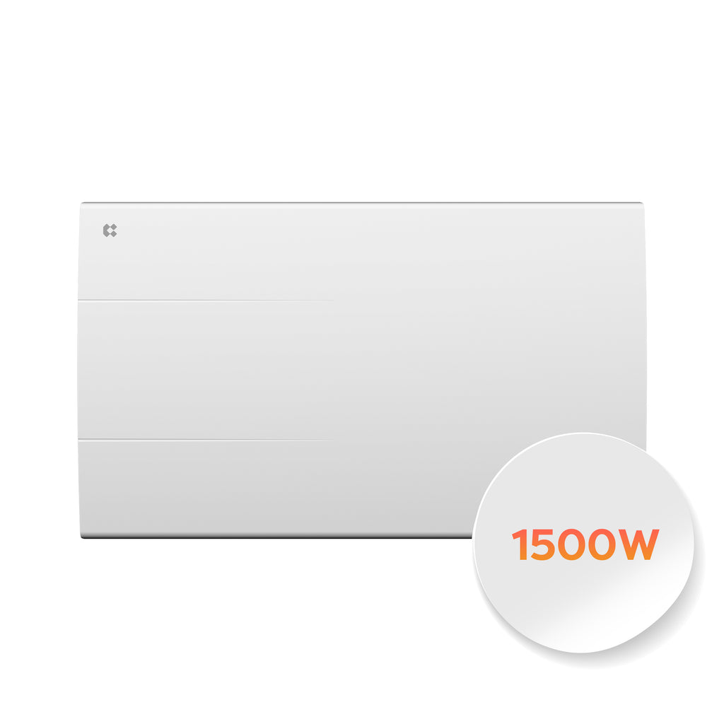 1500W Ceramic Electric Radiator with Digital Thermostat & Weekly Timer