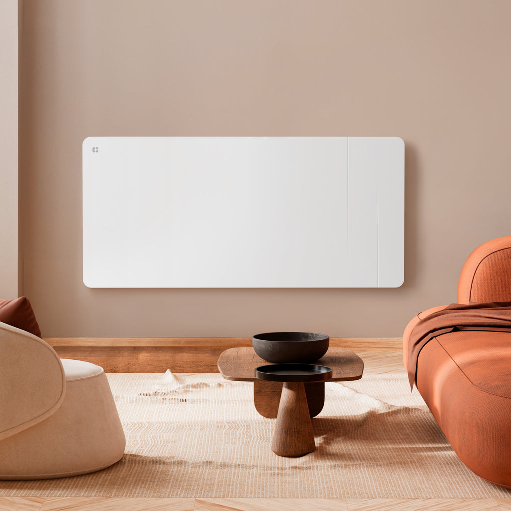 2000W Smart WiFi Electric Radiator with Dual Ceramic & Aluminium Heating Core