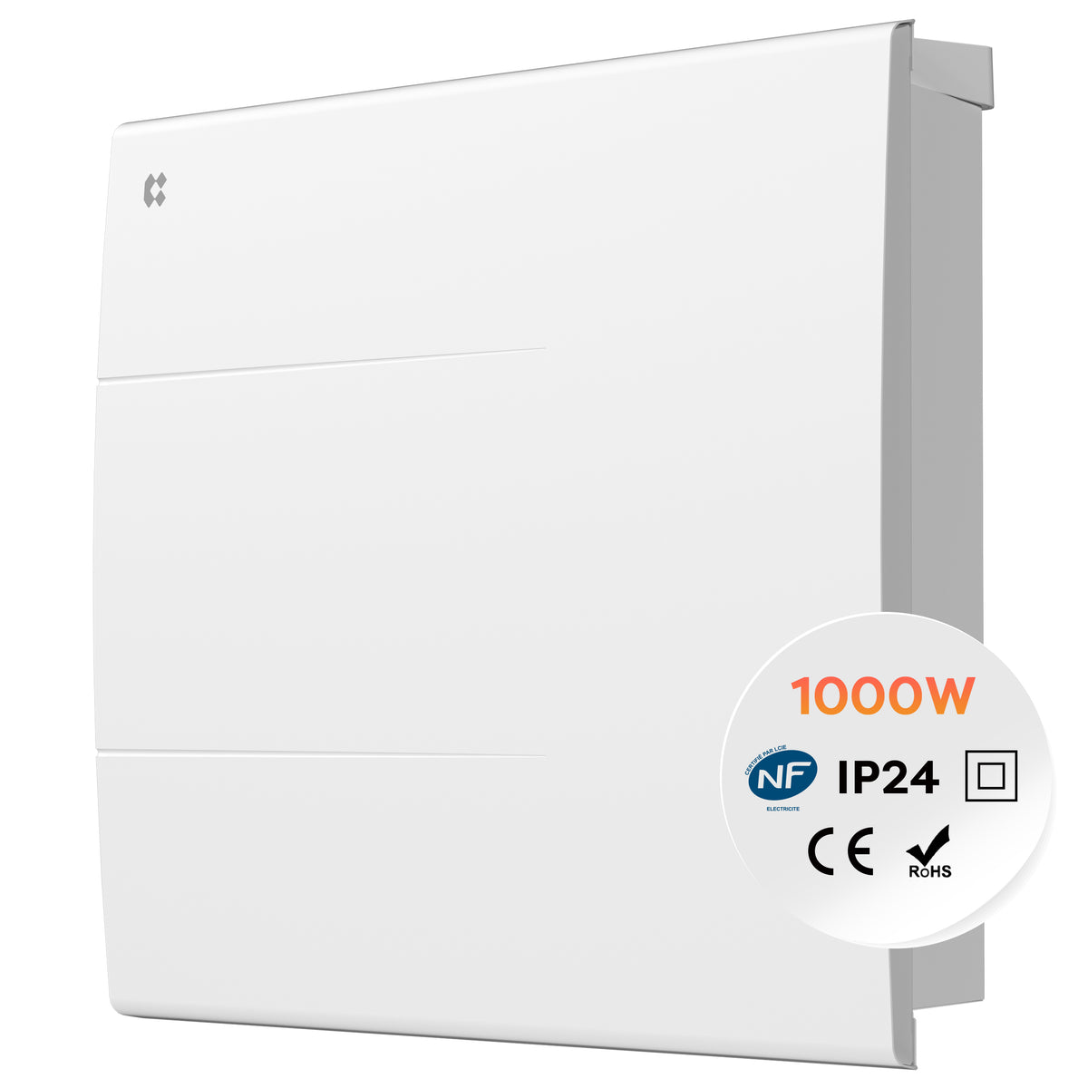 1000W Ceramic Electric Radiator with Digital Thermostat
