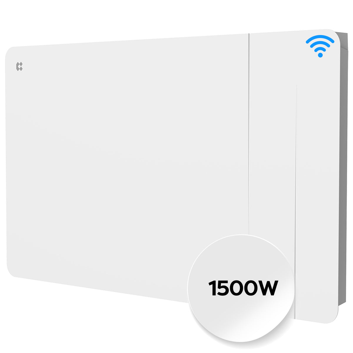 1500W Smart WiFi Electric Radiator with Dual Ceramic & Aluminium Heating Core