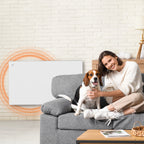 1500W Ceramic Electric Radiator with Digital Thermostat & Weekly Timer