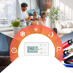 1500W Ceramic Electric Radiator with Digital Thermostat & Weekly Timer