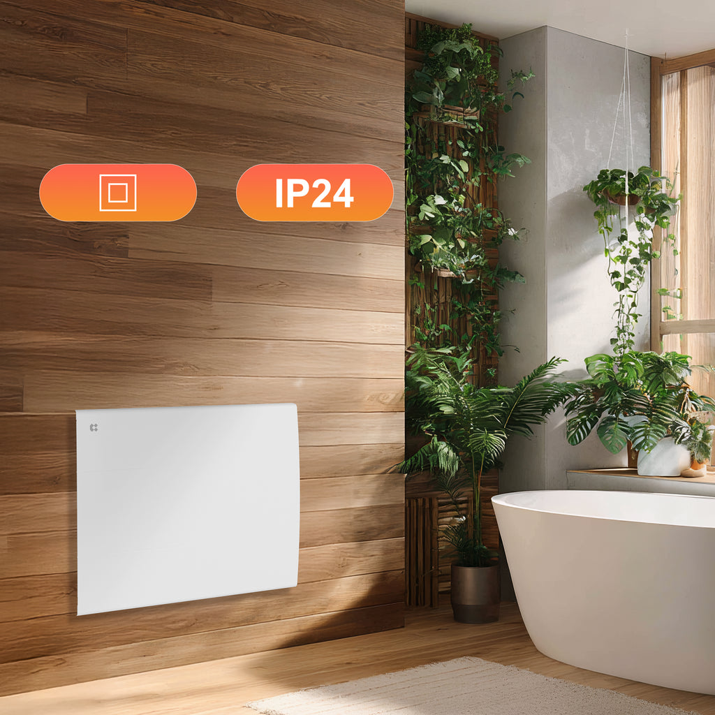 1000W Ceramic Electric Radiator with Digital Thermostat